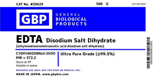 EDTA Disodium Salt Dihydrate